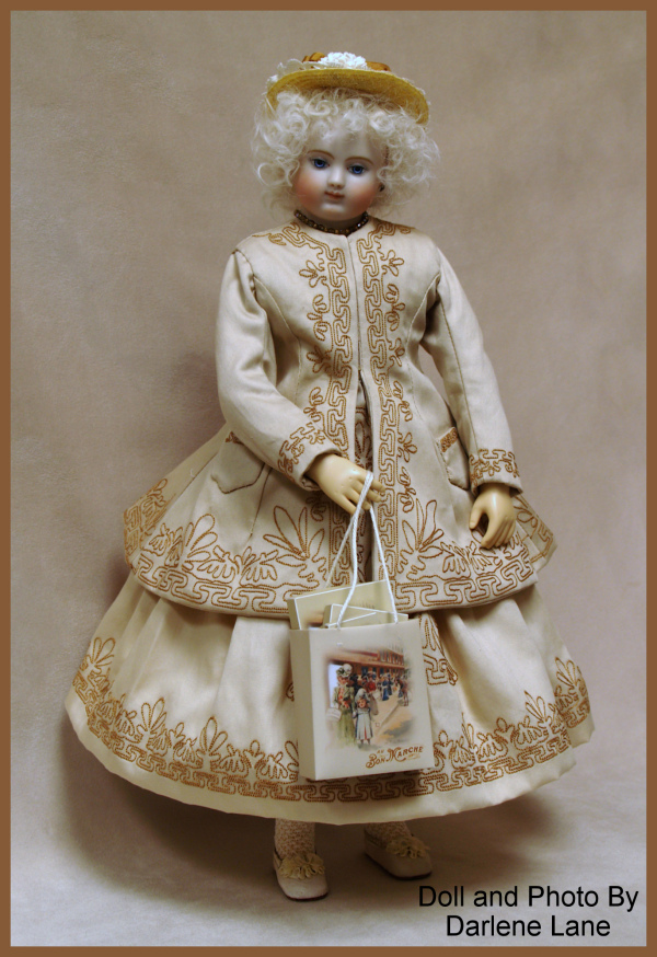 "Splendor" Embroidered Dress Kit - Antique